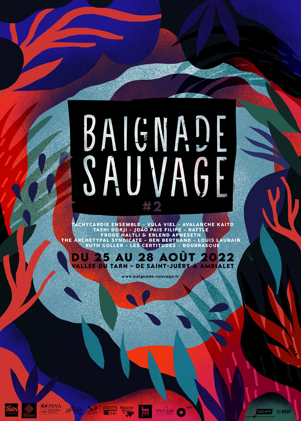 Affiche Baignade Sauvage #2 2022